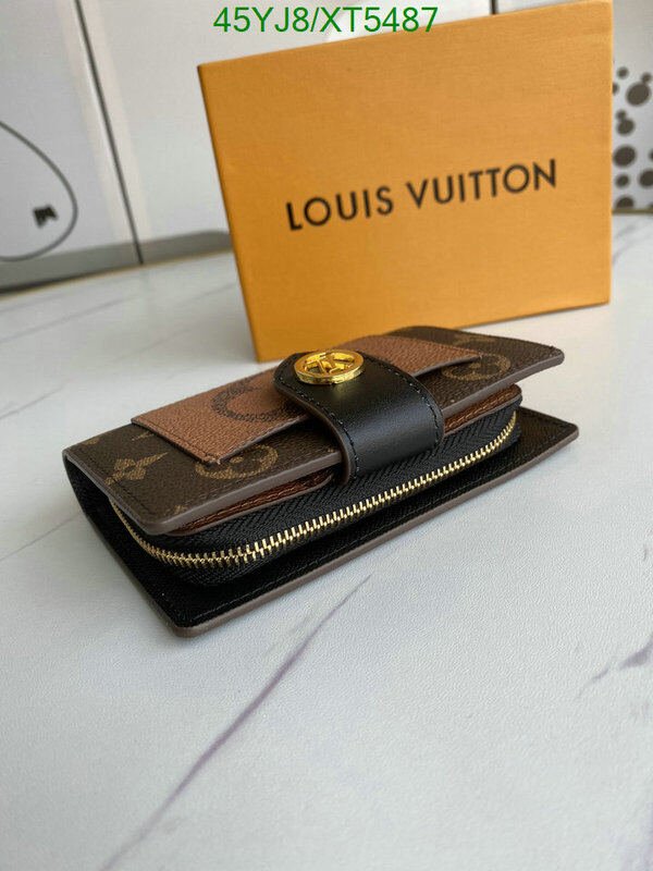 LV Bags-(4A)-Wallet-,Code: XT5487,$ 59USD