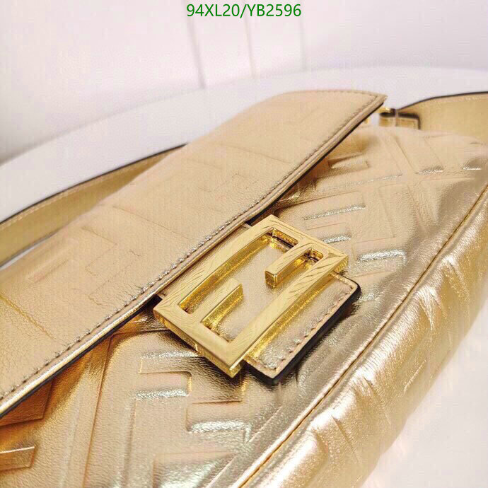 Fendi Bag-(4A)-Baguette-,Code: YB2596,$ 123USD