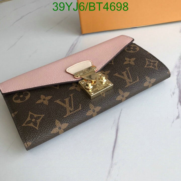 LV Bag-(4A)-Wallet- Code: BT4698 $ 51USD