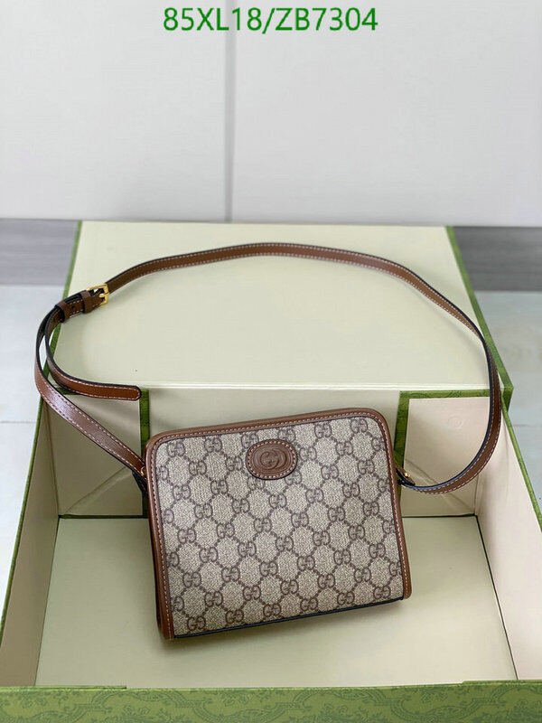 Gucci Bag-(4A)-Diagonal-,Code: ZB7304,$ 111USD