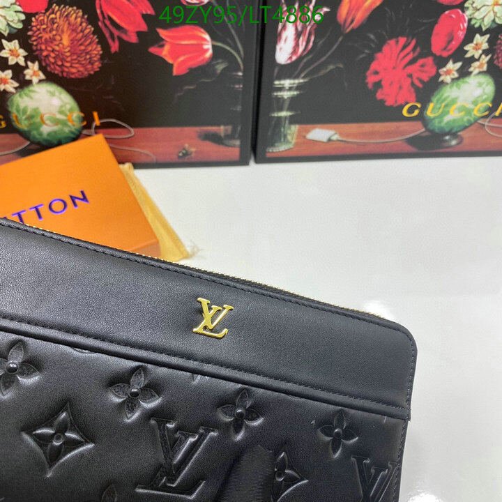 LV Bags-(4A)-Wallet-,Code: LT4886,$ 64USD