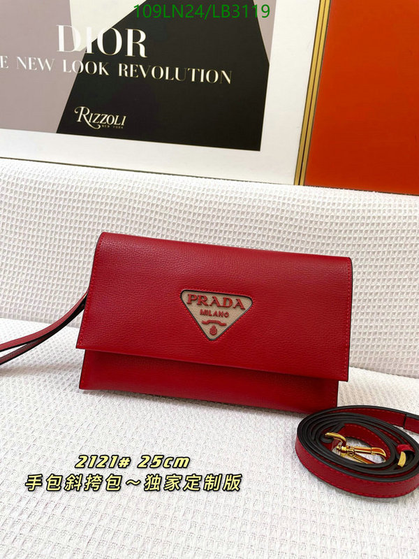 Prada Bag-(4A)-Diagonal-,Code: LB3119,$ 142USD