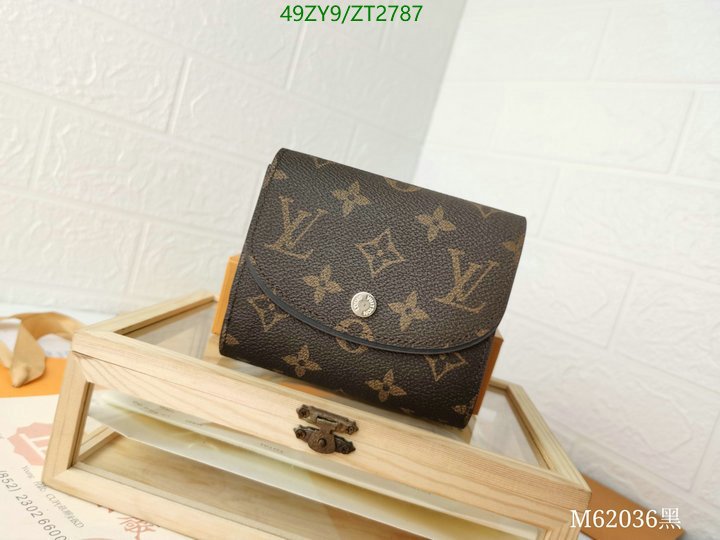 LV Bags-(4A)-Wallet-,Code: ZT2787,$ 64USD