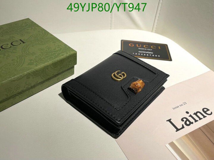 Gucci Bag-(4A)-Wallet-,Code: YT947,$ 64USD