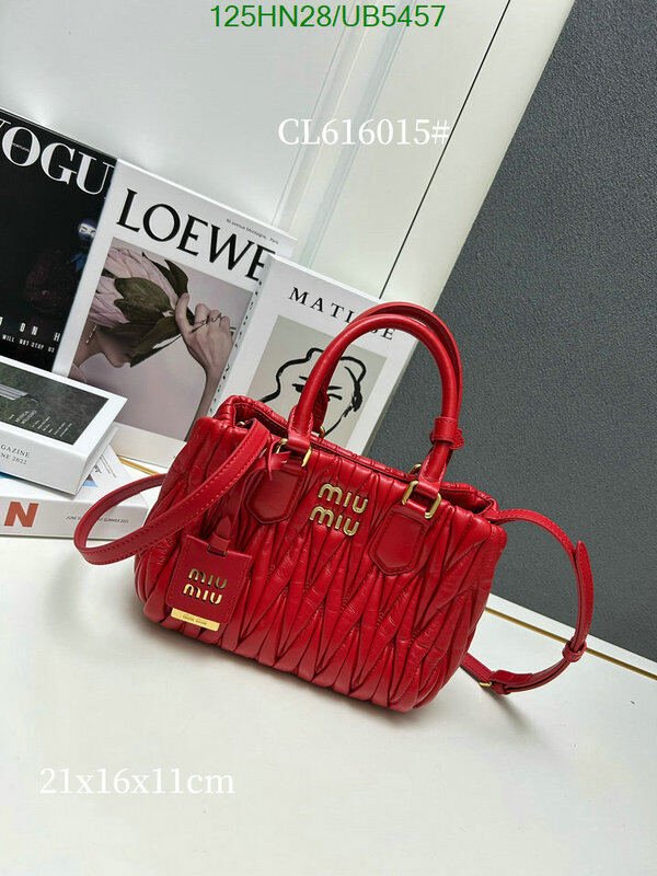 Miu Miu Bag-(4A)-Handbag- Code: UB5457 $ 163USD