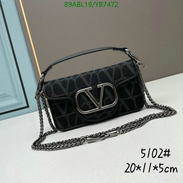 Valentino Bag-(4A)-LOC-V Logo ,Code: YB7472,$ 116USD