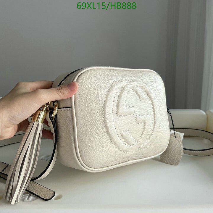 Gucci Bag-(4A)-Diagonal-,Code: HB888,$ 90USD