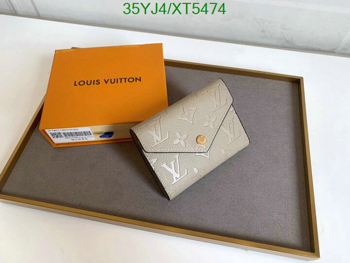 LV Bags-(4A)-Wallet-,Code: XT5474,$ 46USD