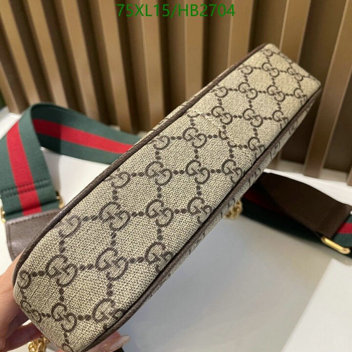 Gucci Bag-(4A)-Diagonal-,Code: HB2704,$ 98USD