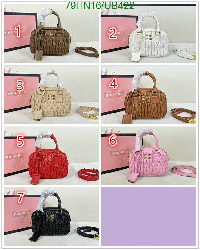 Miu Miu Bag-(4A)-Diagonal- Code: UB422 $ 103USD