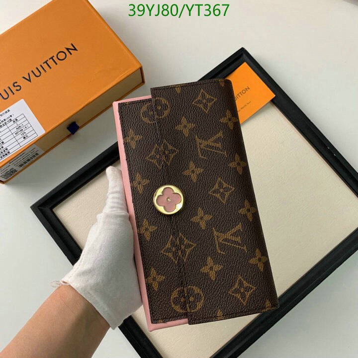 LV Bags-(4A)-Wallet-,Code: YT367,$ 51USD