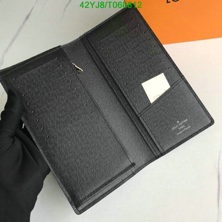 LV Bags-(4A)-Wallet-,Code: T060812,$ 55USD