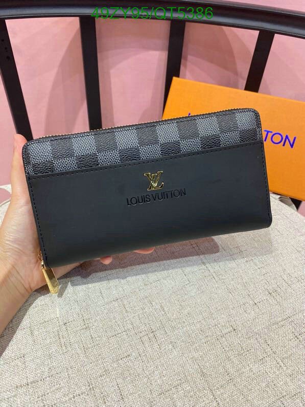 LV Bag-(4A)-Wallet- Code: QT5386 $ 64USD
