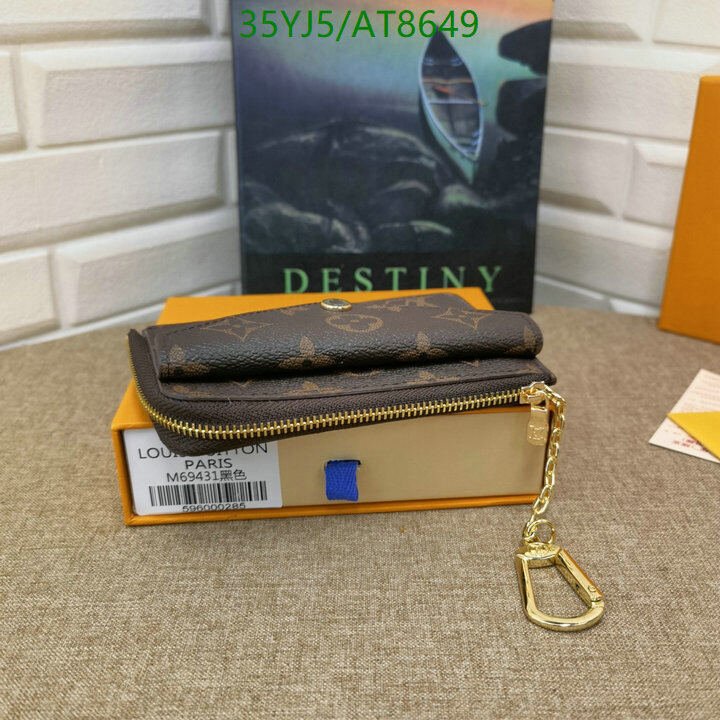 LV Bag-(4A)-Wallet- Code: AT8649 $ 46USD