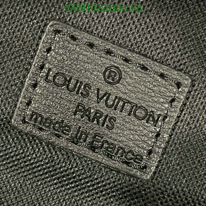 LV Bag-(4A)-Backpack- Code: QB3183 $ 137USD