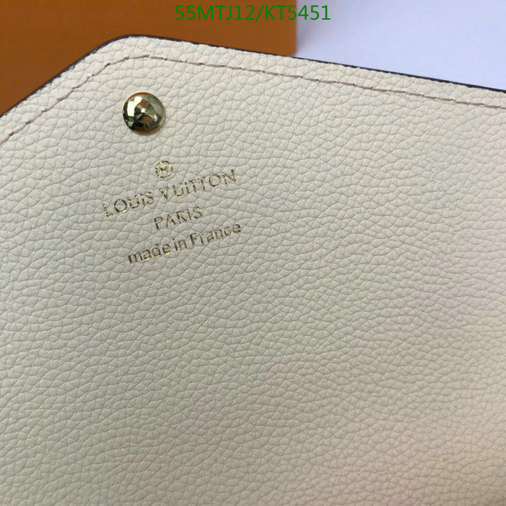 LV Bags-(4A)-Wallet-,Code: KT5451,$ 72USD