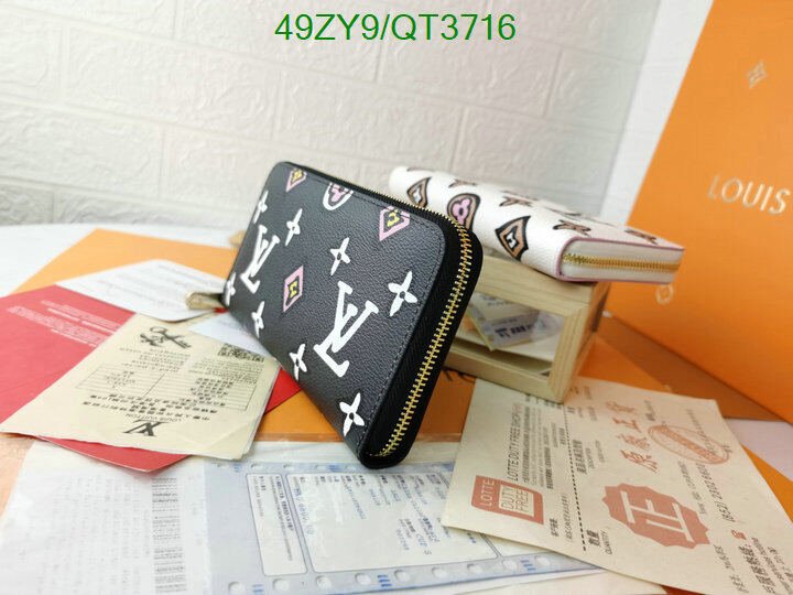 LV Bag-(4A)-Wallet- Code: QT3716 $ 64USD