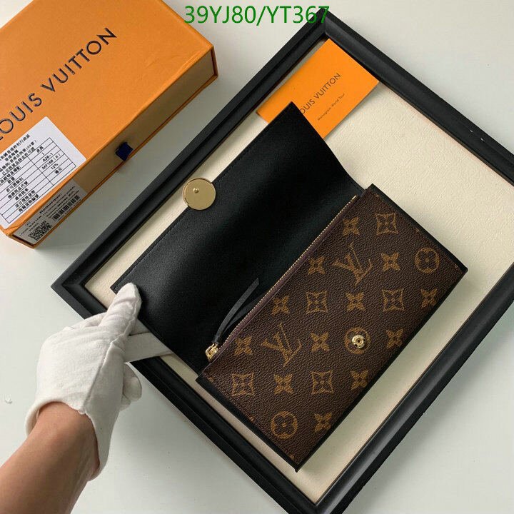 LV Bags-(4A)-Wallet-,Code: YT367,$ 51USD