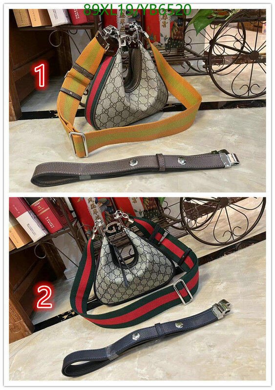 Gucci Bag-(4A)-Diagonal-,Code: YB6520,$ 116USD