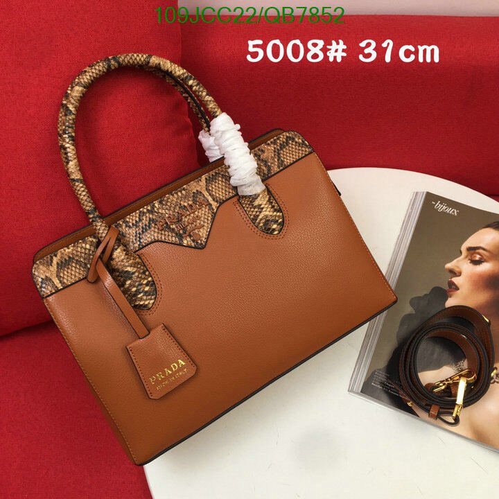 Prada Bag-(4A)-Handbag- Code: QB7852 $ 142USD
