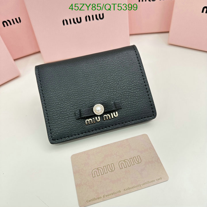 Miu Miu Bag-(4A)-Wallet- Code: QT5399 $ 59USD