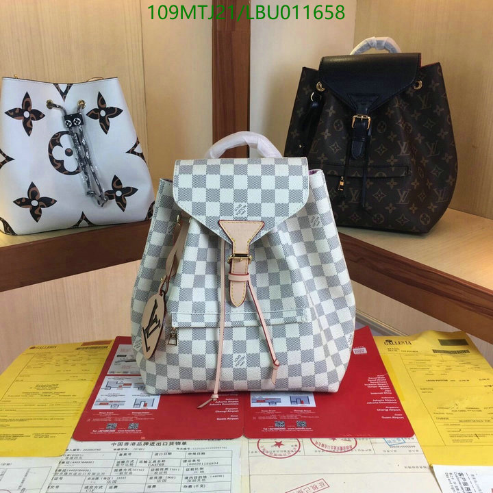 LV Bags-(4A)-Backpack-,Code: LBU011658,$ 142USD
