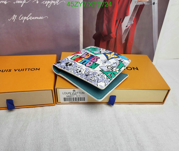 LV Bags-(4A)-Wallet-,Code: XT2724,$ 59USD