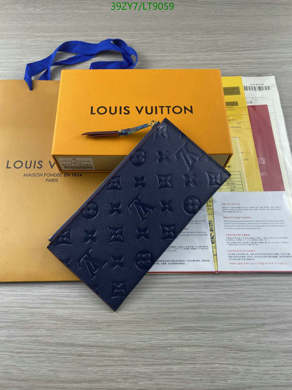 LV Bags-(4A)-Wallet-,Code: LT9059,$ 51USD