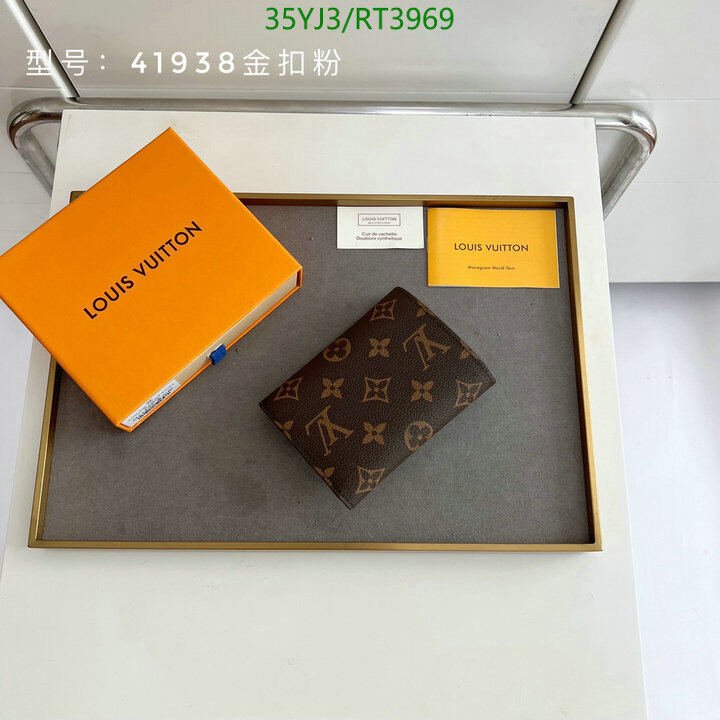 LV Bag-(4A)-Wallet- Cod8: RT3969 $ 46USD