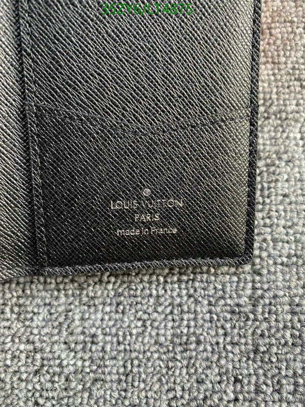 LV Bags-(4A)-Wallet-,Code: LT4875,$ 46USD