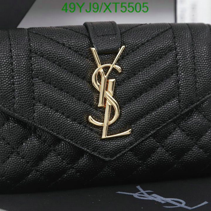 YSL Bag-(4A)-Wallet-,Code: XT5505,$ 64USD