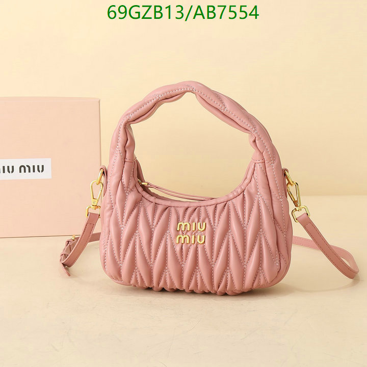 Miu Miu Bag-(4A)-Crossbody- Code: AB7554 $ 90USD