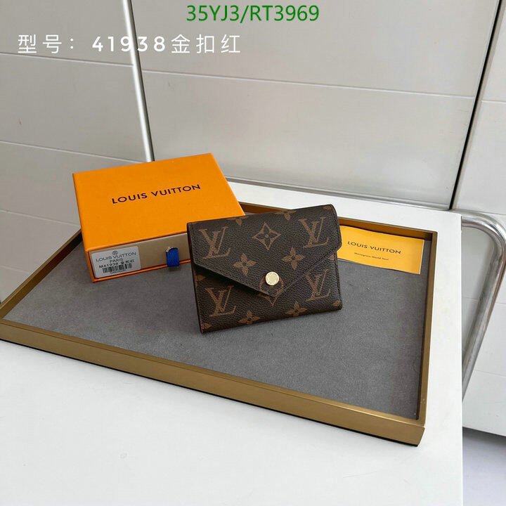 LV Bag-(4A)-Wallet- Cod8: RT3969 $ 46USD