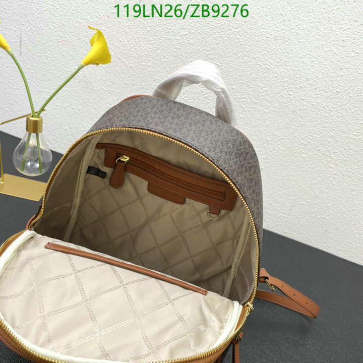 Michael Kors Bag-(4A)-Backpack-,Code: ZB9276,$ 155USD