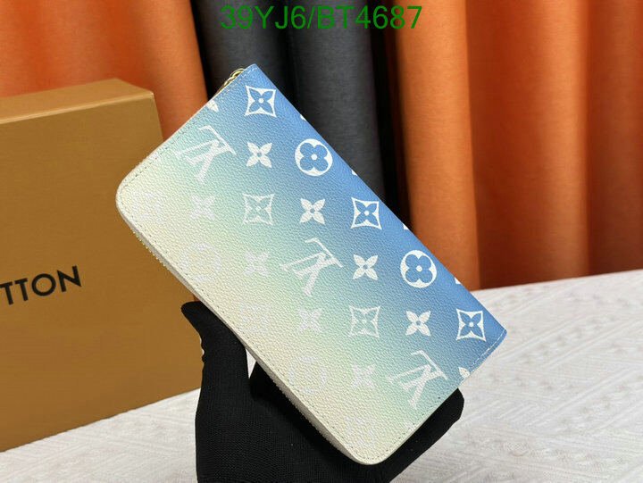 LV Bag-(4A)-Wallet- Code: BT4687 $ 51USD