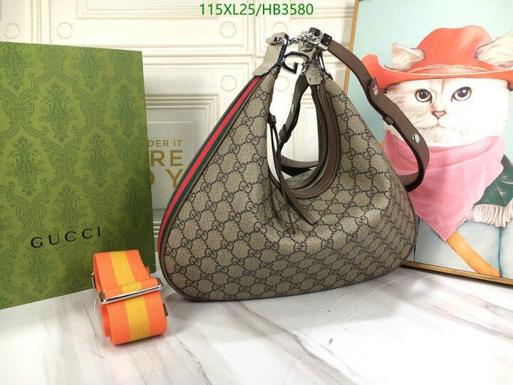 Gucci Bag-(4A)-Diagonal-,Code: HB3580,$ 150USD