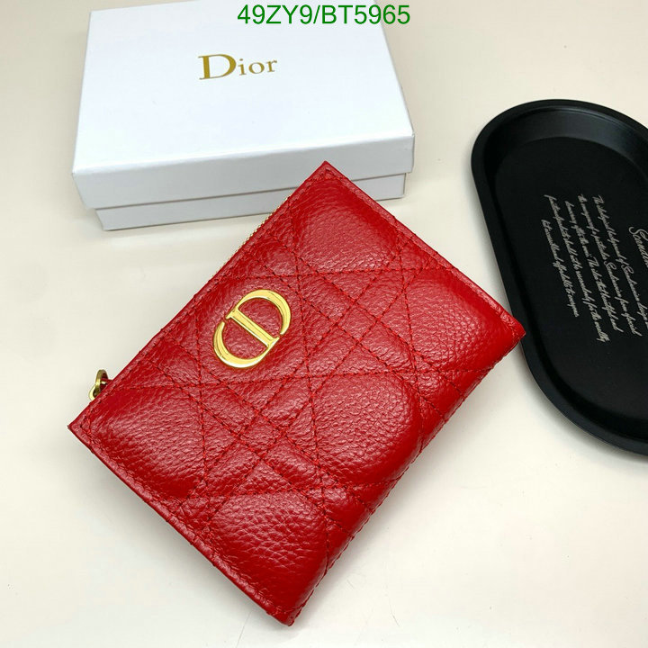 Dior Bag-(4A)-Wallet- Code: BT5965 $ 64USD