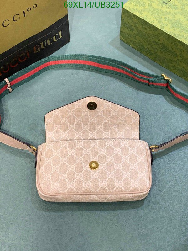 Gucci Bag-(4A)-Diagonal- Code: UB3251 $ 90USD