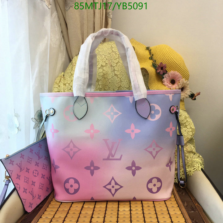 LV Bags-(4A)-Neverfull-,Code: YB5091,$ 111USD