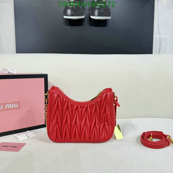 Miu Miu Bag-(4A)-Diagonal- Code: UB3272 $ 103USD
