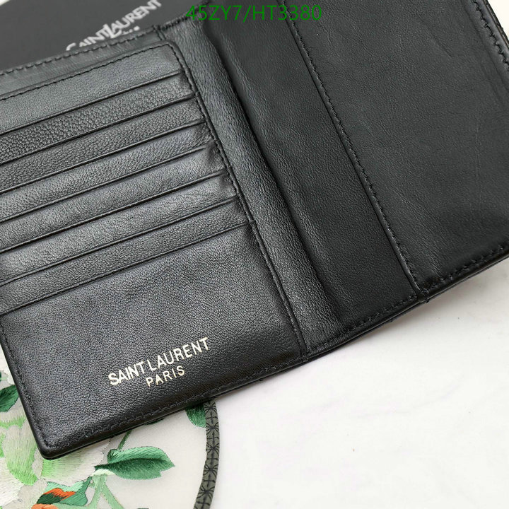 YSL Bag-(4A)-Wallet-,Code: HT3380,$ 59USD