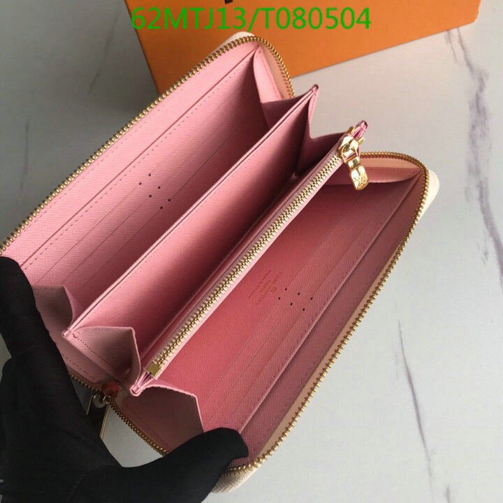 LV Bags-(4A)-Wallet-,Code: T080504,$ 81USD