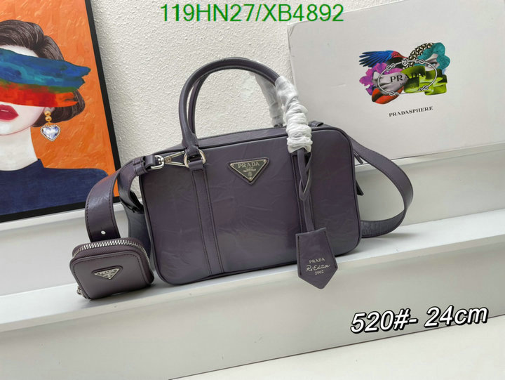 Prada Bag-(4A)-Diagonal-,Code: XB4892,$ 155USD