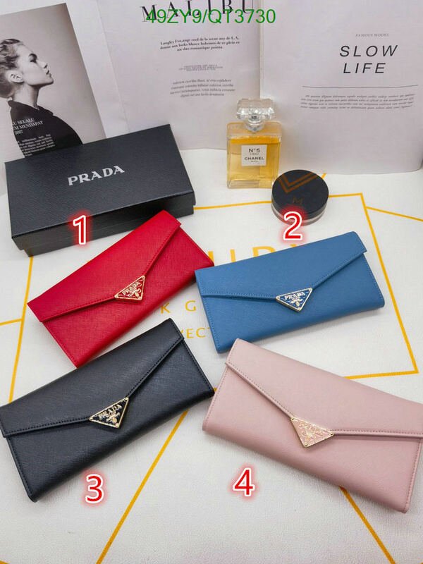 Prada Bag-(4A)-Wallet- Code: QT3730 $ 64USD