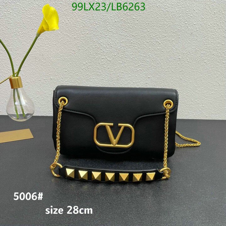 Valentino Bag-(4A)-LOC-V Logo ,Code: LB6263,$ 129USD
