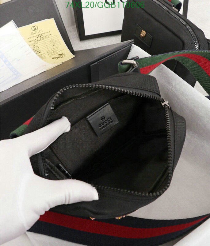 Gucci Bag-(4A)-Diagonal-,Code: GGB110606,$ 97USD