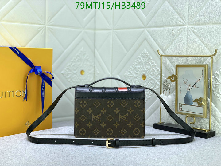 LV Bags-(4A)-Pochette MTis Bag-Twist-,Code: HB3489,$ 103USD