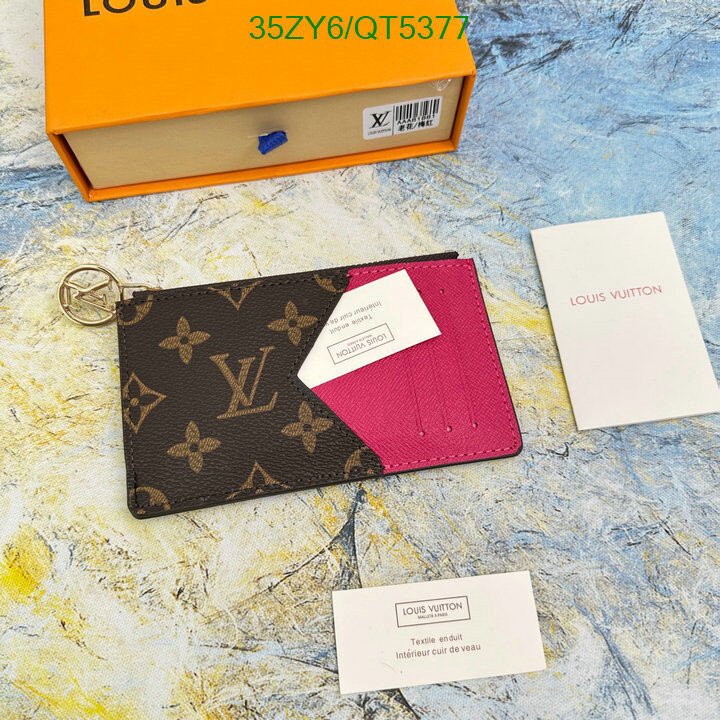 LV Bag-(4A)-Wallet- Code: QT5377 $ 46USD