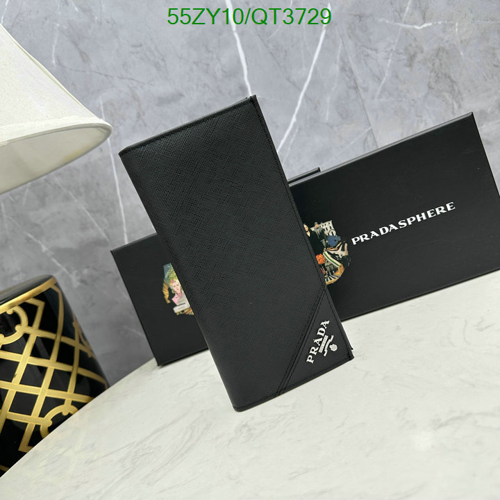 Prada Bag-(4A)-Wallet- Code: QT3729 $ 72USD