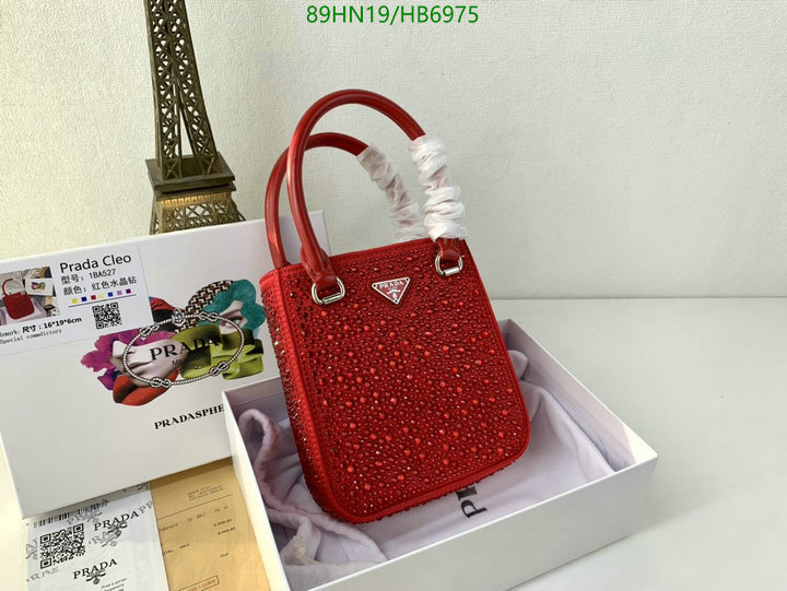 Prada Bag-(4A)-Diagonal-,Code: HB6975,$ 116USD